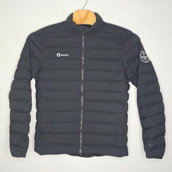 Lululemon Black Puffer ‘Navigation’ Down Jacket 700 Fill Quilted Packable Men L - Picture 1 of 8